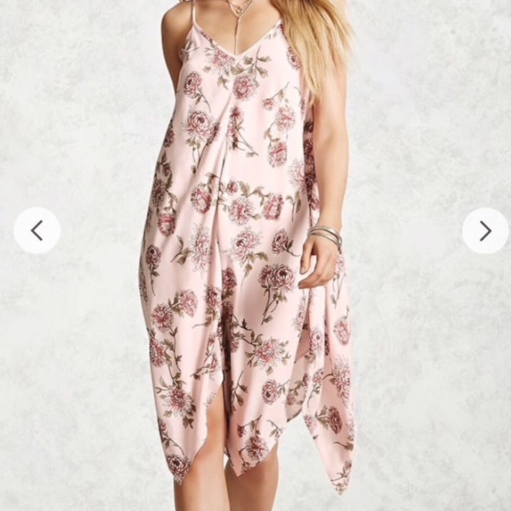 NWT Gorgeous midi handkerchief dress